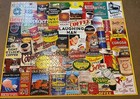 White Mountain Coffee 1000 Pc Collage Puzzle Complete Folgers Starbucks   More