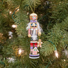 Gingerbread Man Nutcracker Ornament 5 Inch Wooden Christmas Decoration