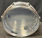 Ludwig 14x5 Metal Snare Drum Black And White Badge