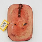 Vintage African Tribal Mask Wall Hanging Hand Carved Wooden Folk Art New W Tag