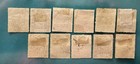 Antique Set Of Rare Sabah north Borneo Stamps 1886-1902  25 35 36 37 39 40