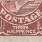 Australia     1  d Brown Kgv Sm Wmk Mh Block Acsc Variety   ref  630 