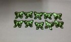 10 Green Butterfly Gardenia Bath Oil Beads