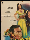El Ladr  n Y La Princesa  thief Of Damascus  Original One-sheet Poster
