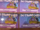 Trump  Casino Players Cards Taj Mahal Trump  Set Of Four All Numbered  Rare