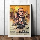 The Godfather 1972 Classic Vintage Movie Poster  Film Fan Collectibles  All Size