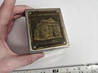 Vintage New York Savings Bank Advertising Metal Coin Bank