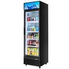 12 8cu ft  Etl Commercial Merchandiser Glass Door Beverage Refrigerator Display