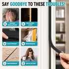 20ft Weather Stripping Door Seal  S  3 8 w    1 4   t   20ft  Black