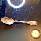 Antique R  Wallace   Sons Sterling Silver Spoon