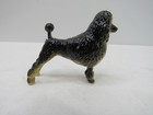 Vintage Marx French Poodle Ceramic-like Dog Figurine W box Hong Kong Euc