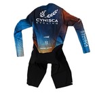 Nwot Women   s Pearl Izumi Cynisca Long Sleeve Speedsuit Tt Skinsuit  Navy  Xs