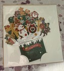 Christmas Tree Pop Up Greeting Card - Handcrafted Holiday Cards- Lot Of 7