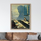 Young Napoleon Studying At The Military Academy Wall Art Poster Print