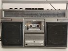 General Electric Ge 3-5252a Portable Am fm Stereo Tape Cassette Player Recorder