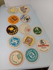 Lot Of 12  Vintage European   German Beer Coasters 4 In Thick Unused