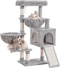 Cat Tree Pet Play Tower Condo Hammocks Scratching Post Playing House Indoor Cats