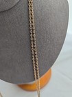 Gold Filled Lorgnette Watch Holder Chain Necklace Antique 50  Long 6 Grams