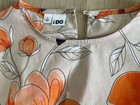 Ido  Girls Floral Italian Brand Blouse Cropped Top Sz S 128  9-10 Years