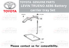Toyota Genuine Levin Trueno Ae86 Battery Carrier Tray Set