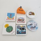 Vtg Refrigerator Magnets Lot Of 7 Us States Travel Souvenir Mouse Kennedy Space