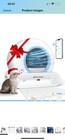 Self Cleaning Cat Litter Box Automatic Cat Litter Cleaning Robot Large 68l Space