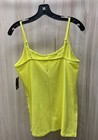 Torrid Womens Plus 2x Yellow Solid Camisole Cami Tank Top Sleeveless