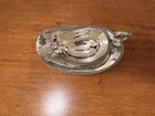 Birks Sterling Silver Sauce Gravy Boat   Underplate Gadroon Shell Feet 352g