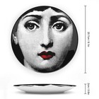 Lina Cavalieri Plate  Wall Decorative Plate  Mysterious Plate Wall Hanging