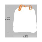 Husky Tall Kitchen White Trash Bags  13 Gallon  120 Bags