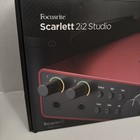 Focusrite Scarlett 2i2 Studio 4th Gen Audio Recording Interface W 16 16 New 