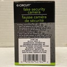 E-circuit Fake Security Camera battery Operated wall ceiling Mountable 314188