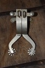 Vintage Single Mount Nickel Plated Ricardo Spurs