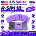 R-sim18 Nano Unlock Card For Iphone 14 13 12 11 Pro Max X Xr Ios Usa