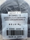 Belkin F1d9401-12 Omniview Dual-port Usb Kvm Cable 12ft New