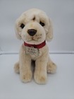 Fao Schwarz  Golden Labrador Puppy Dog Toy Plush 10  Tan Realistic Soft Toy Pup