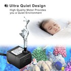 95gph Mini Submersible Water Pump 5w For Aquarium Fish Tank Pond Fountain