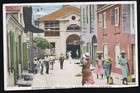 Bahamas Jan 11 1938 Kgvi Scott 98 Market Street Nassau Postcard