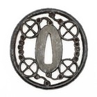A Set Of Two Tsuba Horse Gear Japanese Sword Fitting Samurai Katana Wakizashi