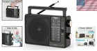 Am Fm Radio Portable Plug In Wall Or Aa Battery Operated For Home outdoor   Emer