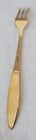 Dirigold Dirilyte Goldware Regal Flatware Silverware Serving Pickle Olive Fork