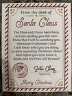 Santa Camera With Letter From Santa