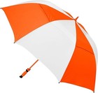 64  Automatic Open Golf Umbrella Large Vented Waterproof Windproof Double Canopy