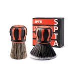 Car Detail Brush  2 Piece Small Car Detail Curve Ball Brush Set For Interior