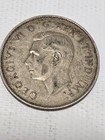 1940 Canada 50 Cents Silver Half Dollar King George Vi Wwii Era Coin