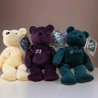 Nwt Salvino s Bamm Beano s Mlb Bear Lot Ripken  8 Justice  23 Rodriguez  7