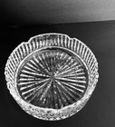 Vintage Waterford Crystal Lismore Round Cigar Ashtray 5 Slots 7 Inch Diameter