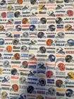 Nfl Fabric Size 58x36in Color White All 32 Teams Are Represented Brand New 