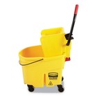 Wavebrake 2 0 Mop Bucket Wringer Combo Side Press Heavy Duty Cleaning Tool New