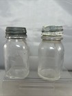Vintage Ball Perfect Mason Jar Salt   Pepper Shakers Zinc Lids 2 3 4 